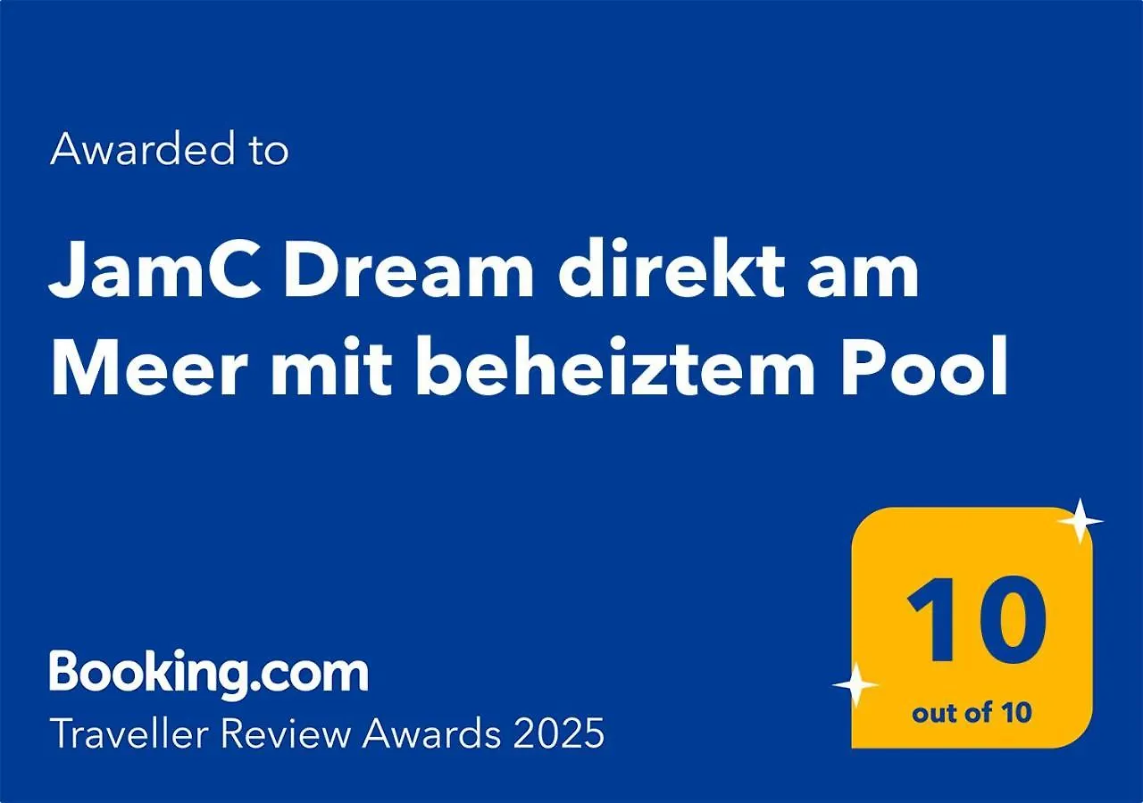 Jamc Dream Familientraum Direkt Am Meer Mit Beheiztem Pool プリヴラカ 0*,  クロアチア